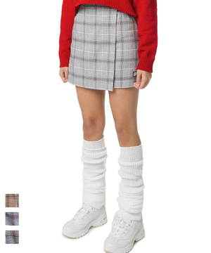 (W) CREPE WRAP SKIRT (3 COLOR)