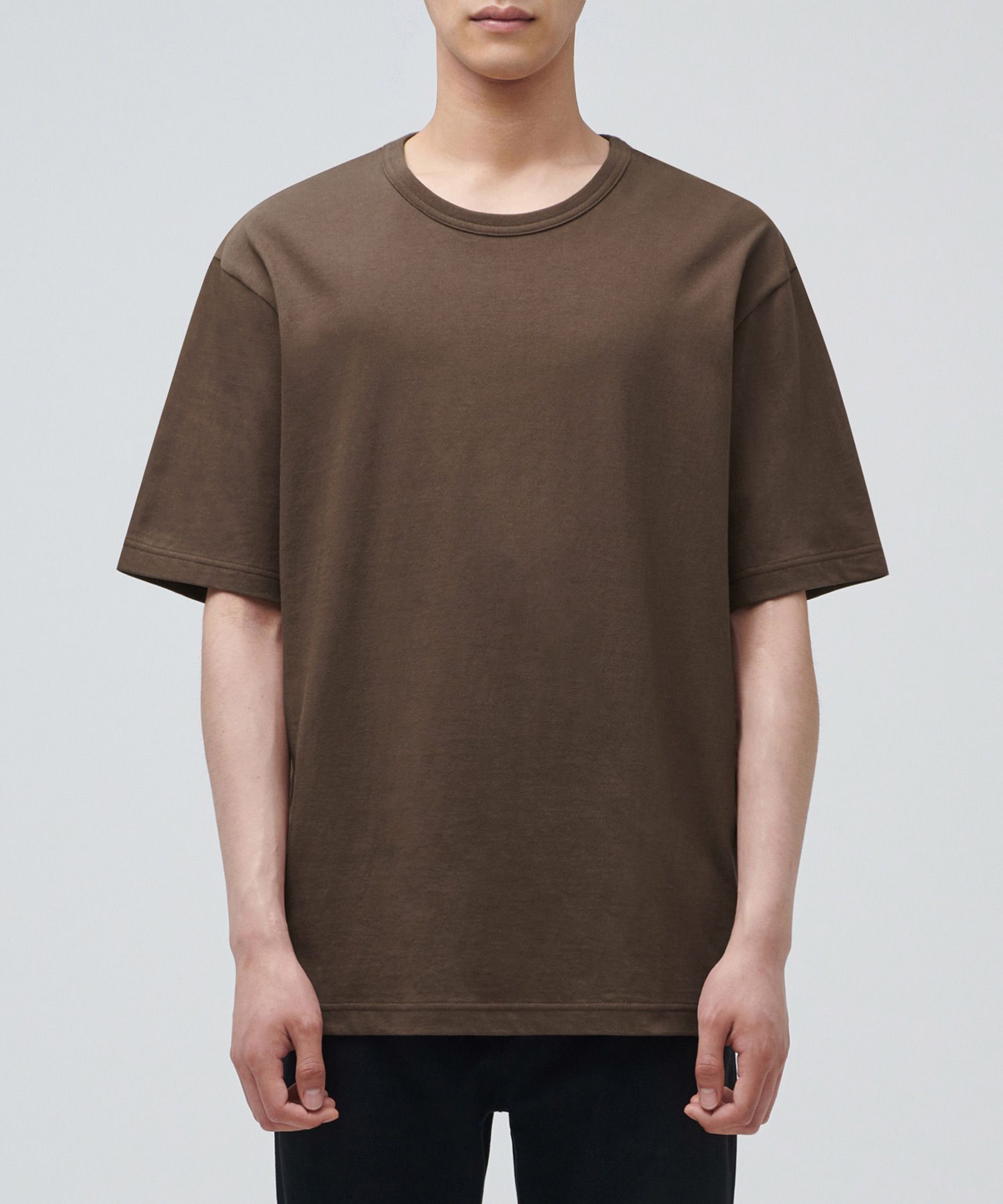 Tシャツ・カットソー *MUSINSA STANDARD* Relaxed fit crew neck short sleeve t-shir MUSINSA | MUSINSA STANDARD Relax Fit Crew Neck Short Sleeve
