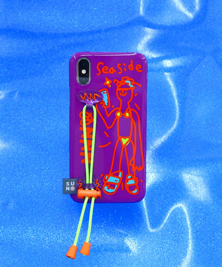 SUN CASE STRING GLOSSY PURPLE