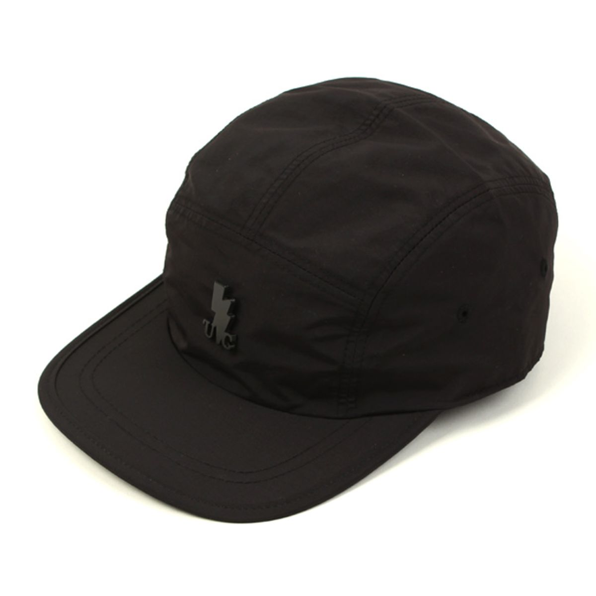 유니버셜 케미스트리(UNIVERSAL CHEMISTRY) BK Thunder Nylon Black Campcap 나일론캠프캡