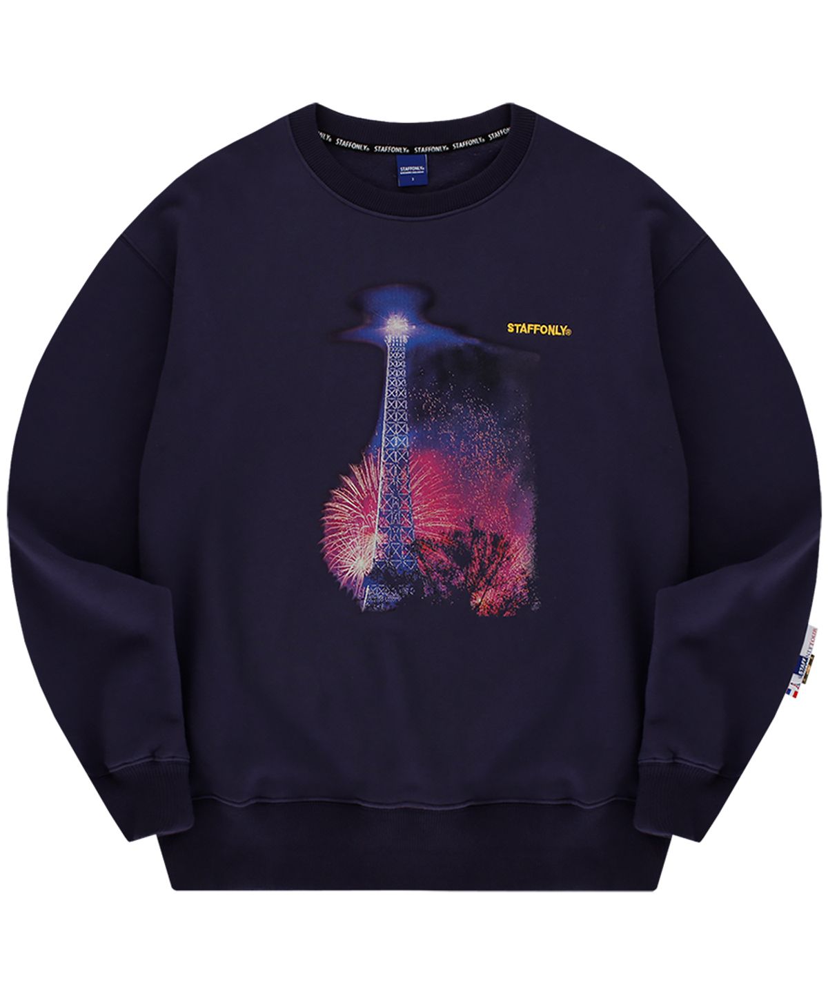 스텝온리(STAFFONLY) [기모]PARIS TONIGHT (DARK GRAY)