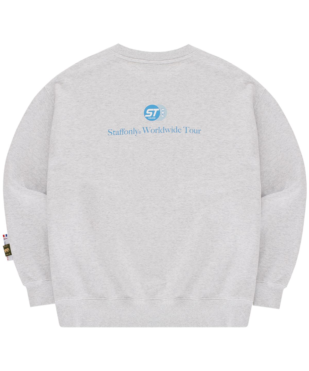 스텝온리(STAFFONLY) [기모]GUIDE UNIFORM (MELANGE WHITE)