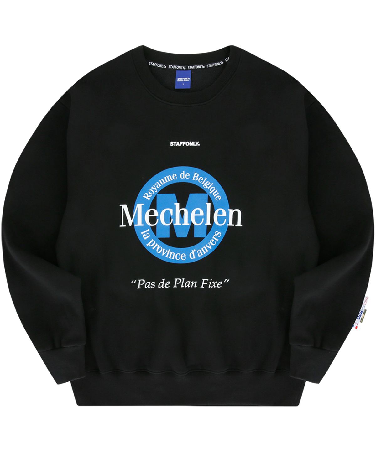 스텝온리(STAFFONLY) [기모]MECHELEN (BLACK)