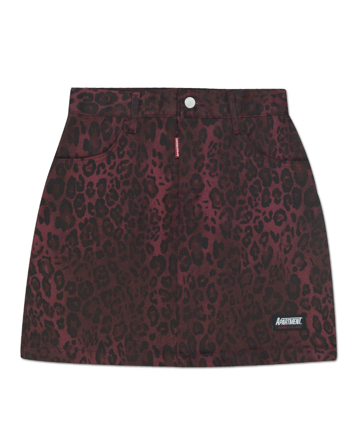 아파트먼트(APARTMENT) (W) TAEI SKIRT - BURGUNDY