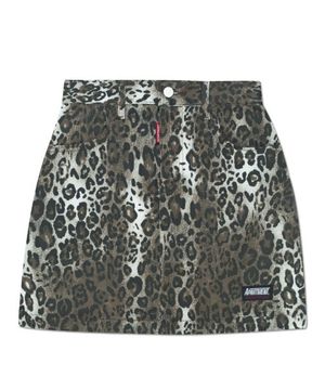 (W) TAEI SKIRT - PEANUT BROWN