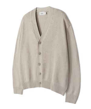 [리뉴얼ver.] 소프트 베이직 브이넥 가디건 오트밀 COOSCD001OATMEAL