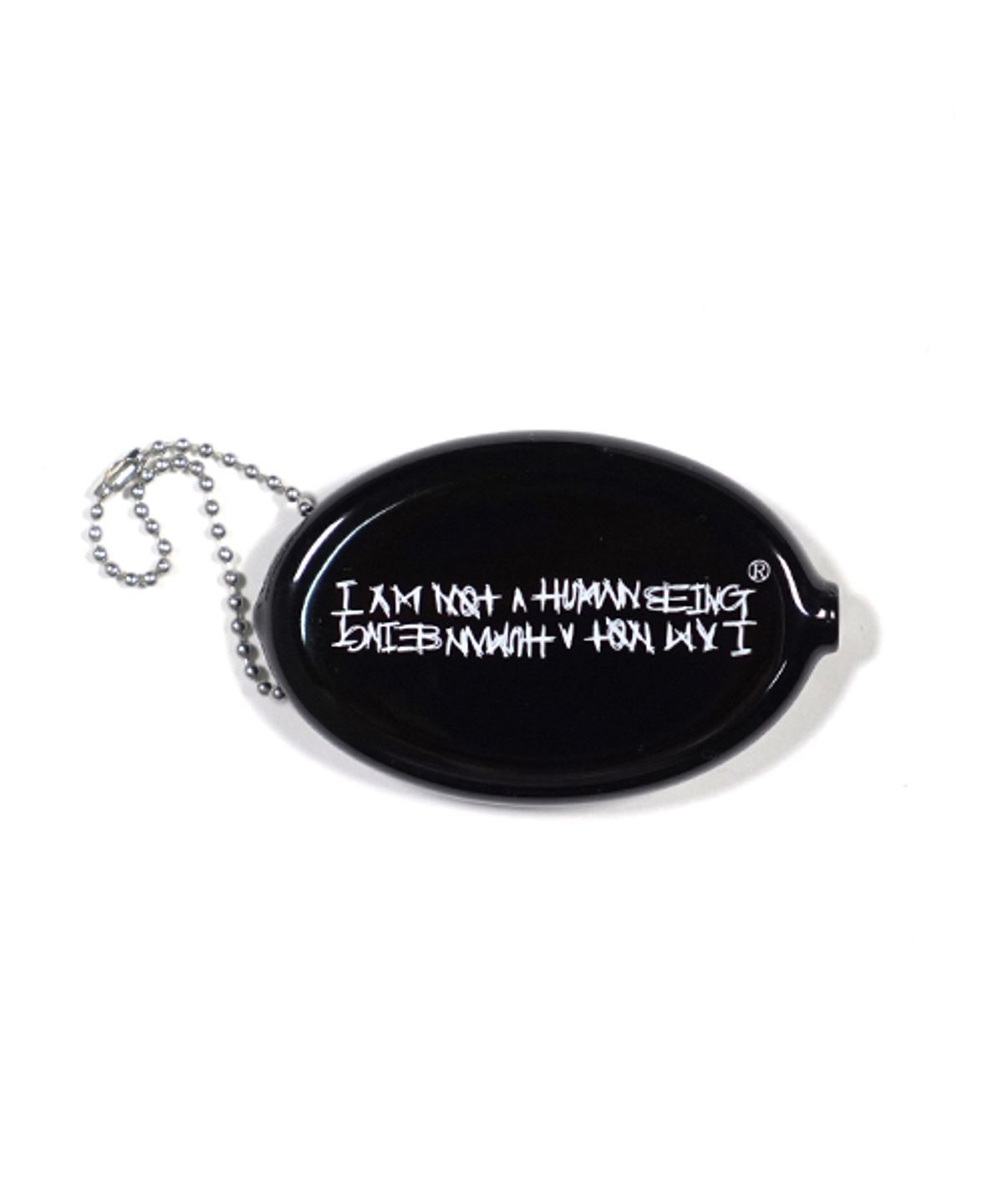 아임낫어휴먼비잉(I AM NOT A HUMAN BEING) I AM NOT A HUMANBEING COIN POUCH - BLACK
