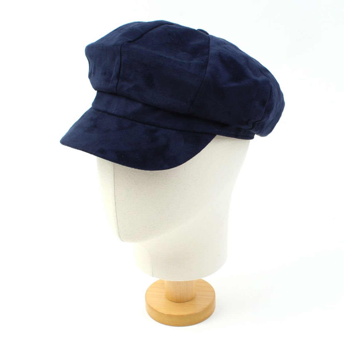 유니버셜 케미스트리(UNIVERSAL CHEMISTRY) Suede Navy Newsboy Cap 뉴스보이캡