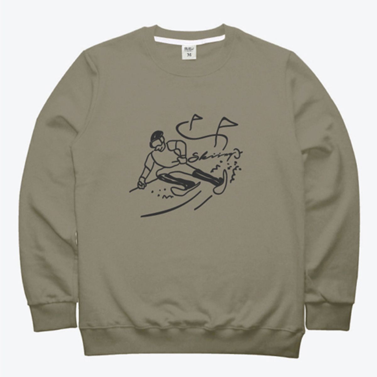 비쿨(BE COOL) Ski Crewneck khaki