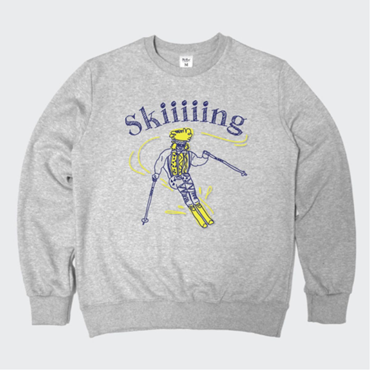 비쿨(BE COOL) Skiiiiing Crewneck gray