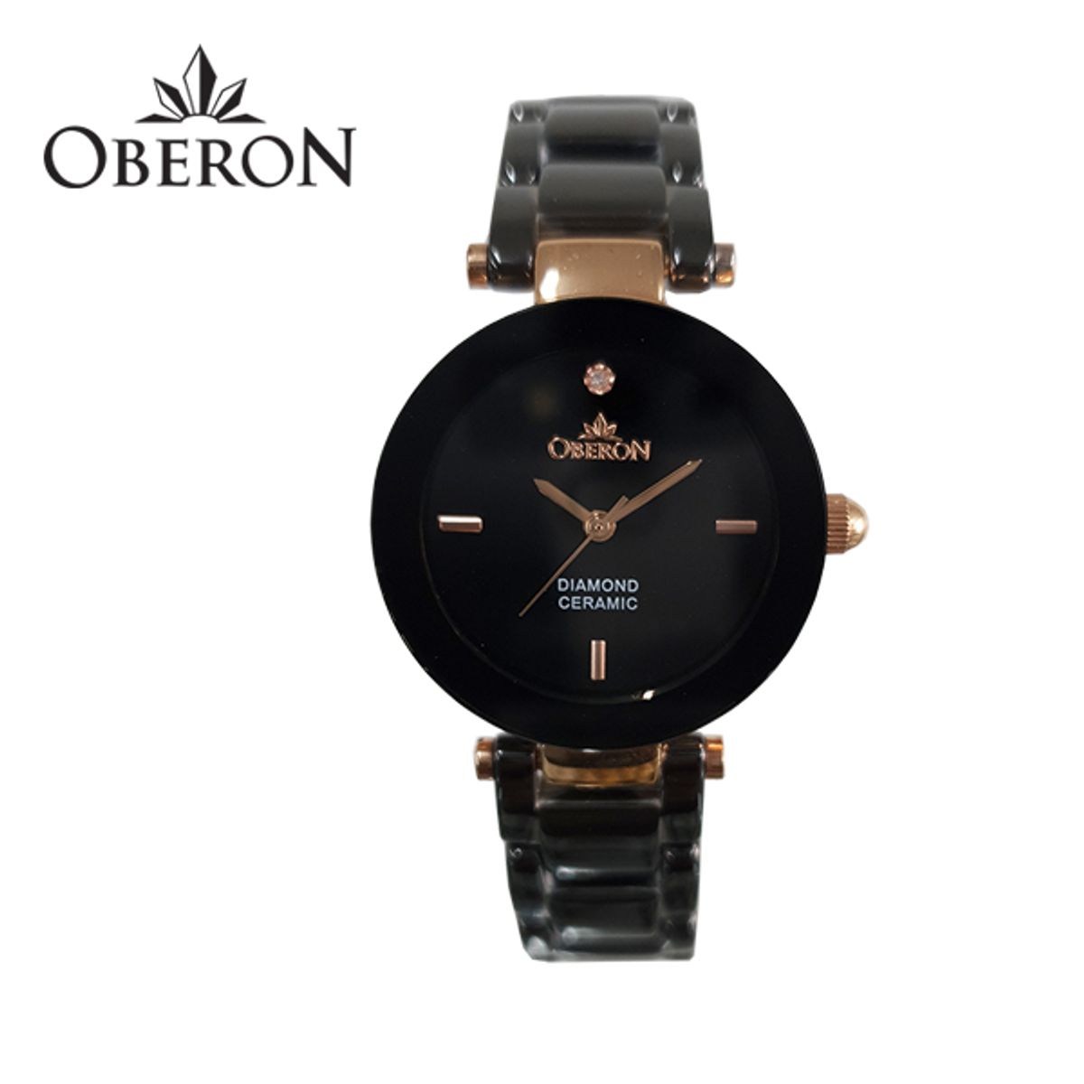 오베론(OBERON) 여성 세라믹밴드시계  OB-310 RGBK