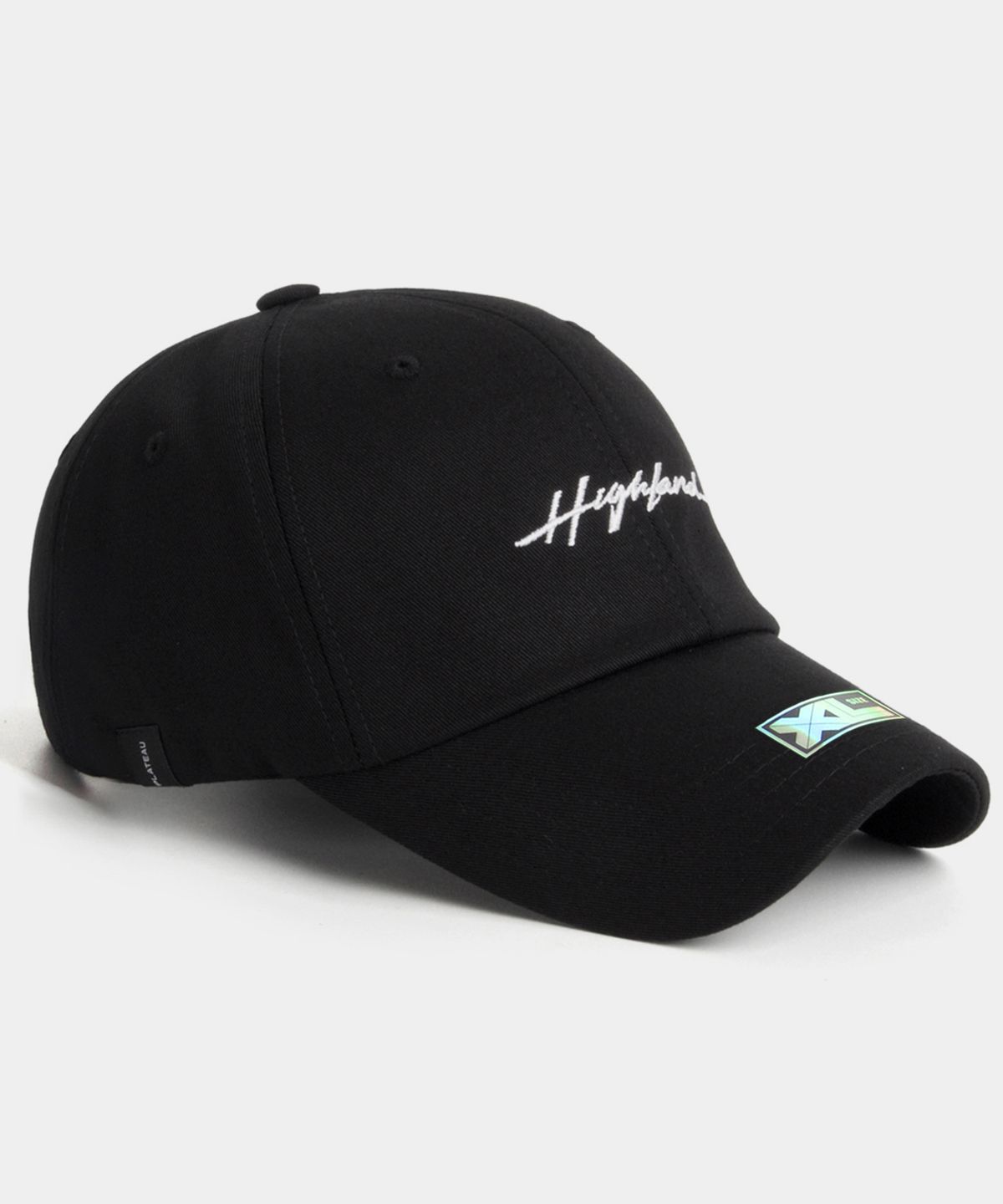 플래토(PLATEAU) 빅사이즈 볼캡 XL HIGHLAND CAP BLACK