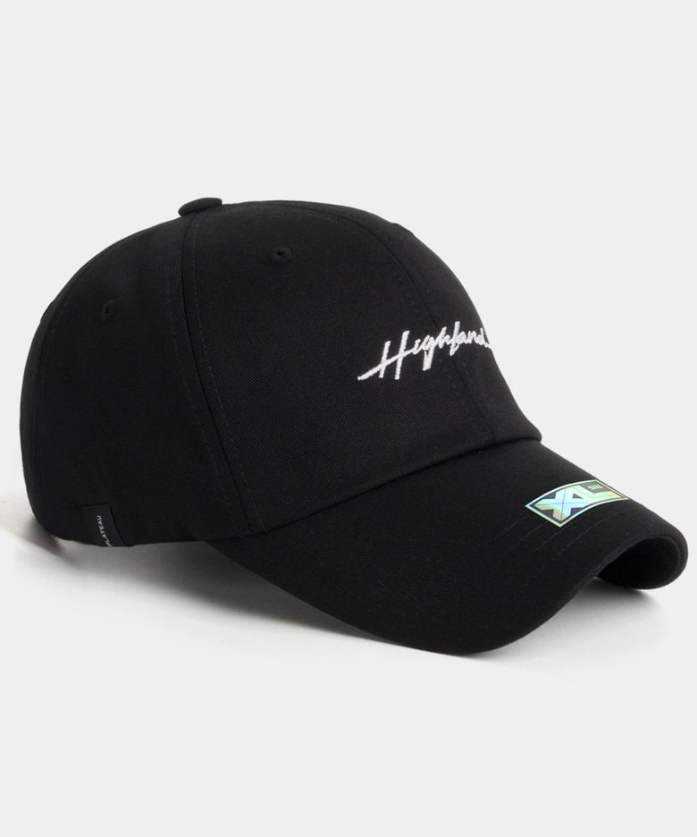빅사이즈 볼캡 XL HIGHLAND CAP BLACK