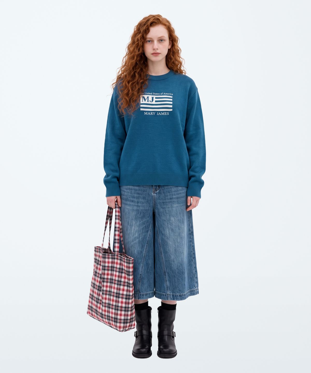 메리제임스(MARYJAMES) JERICA KNIT - DEEPBLUE
