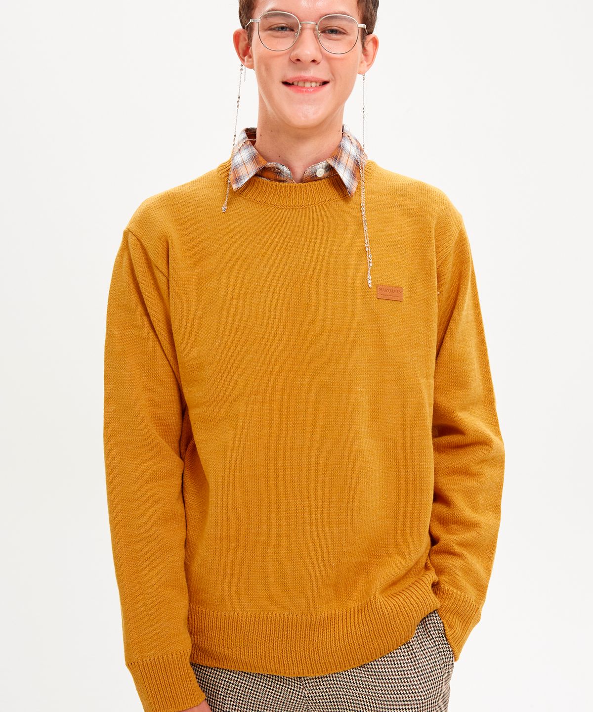 메리제임스(MARYJAMES) MINIMUS KNIT - MUSTARD