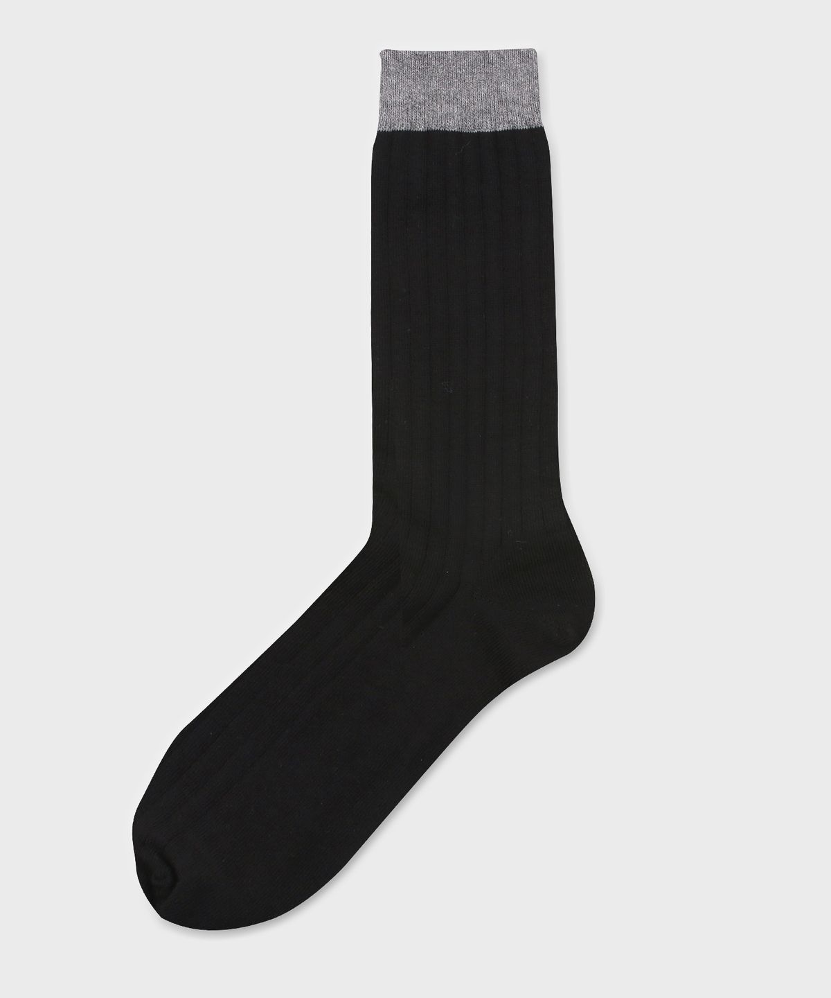 삭스더랭귀지(SOCKS THE LANGUAGE) 남성 솔리드 정장양말 (블랙)
