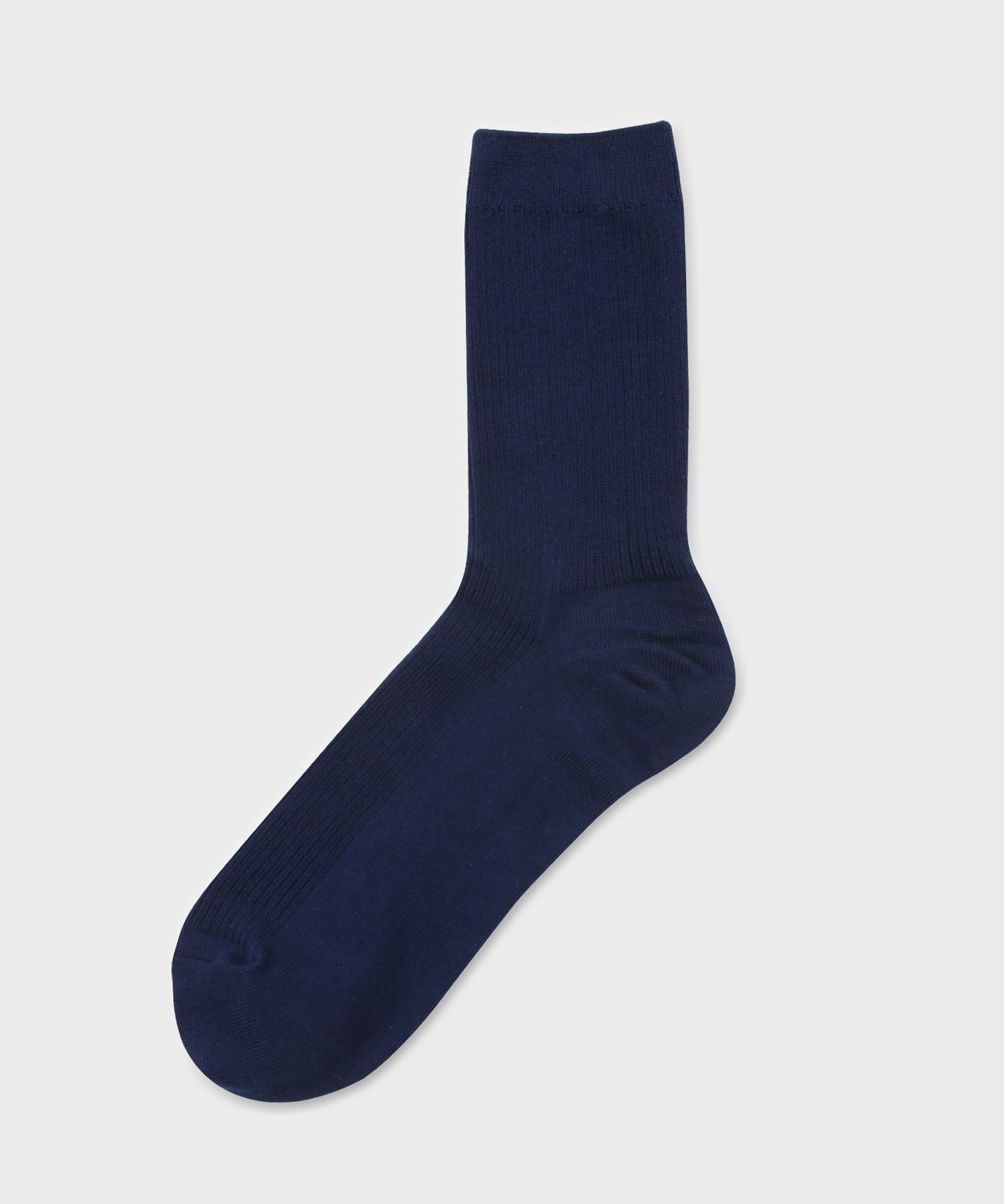 삭스더랭귀지(SOCKS THE LANGUAGE) 골지 립삭스 (네이비)
