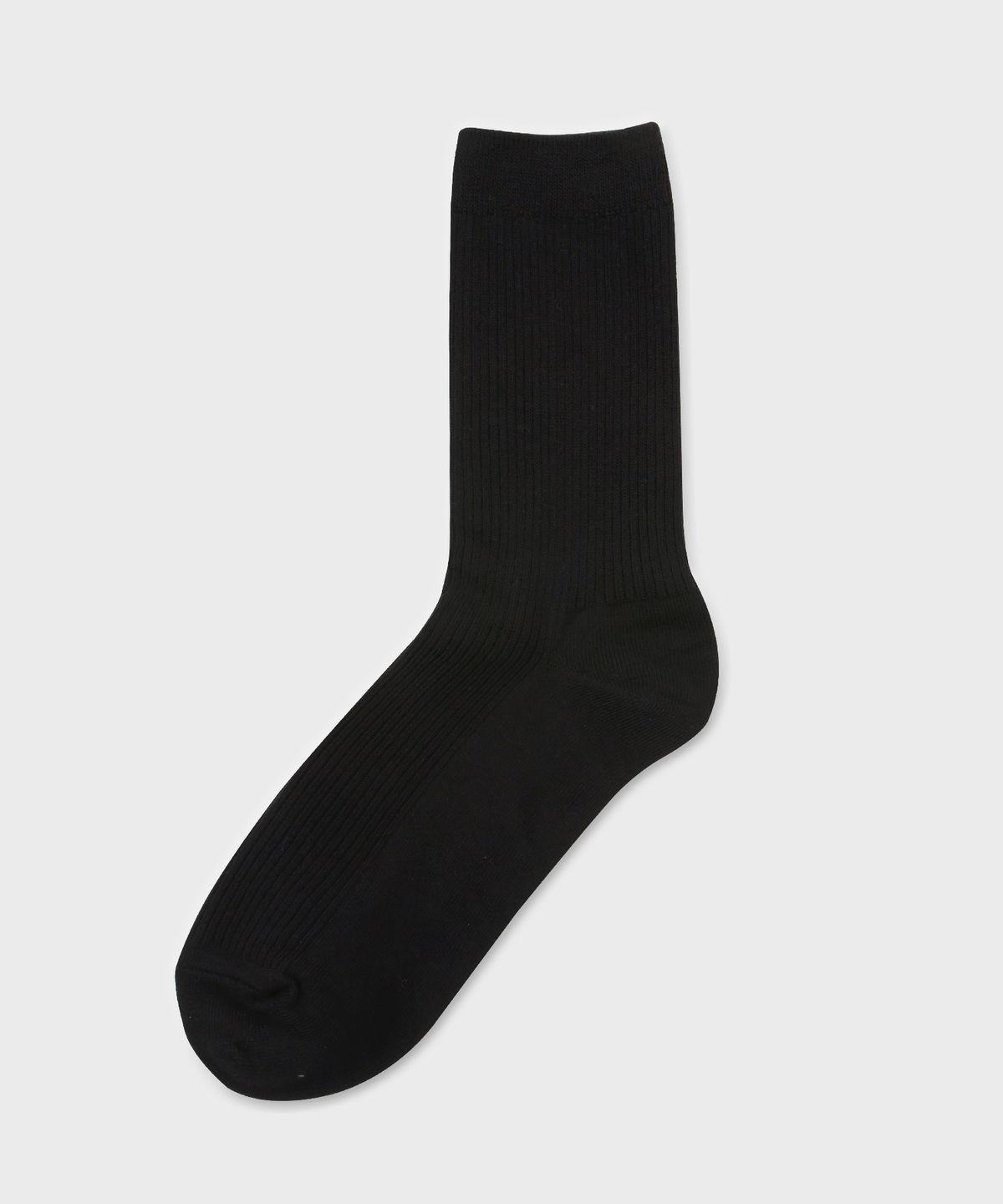 삭스더랭귀지(SOCKS THE LANGUAGE) 골지 립삭스 (블랙)