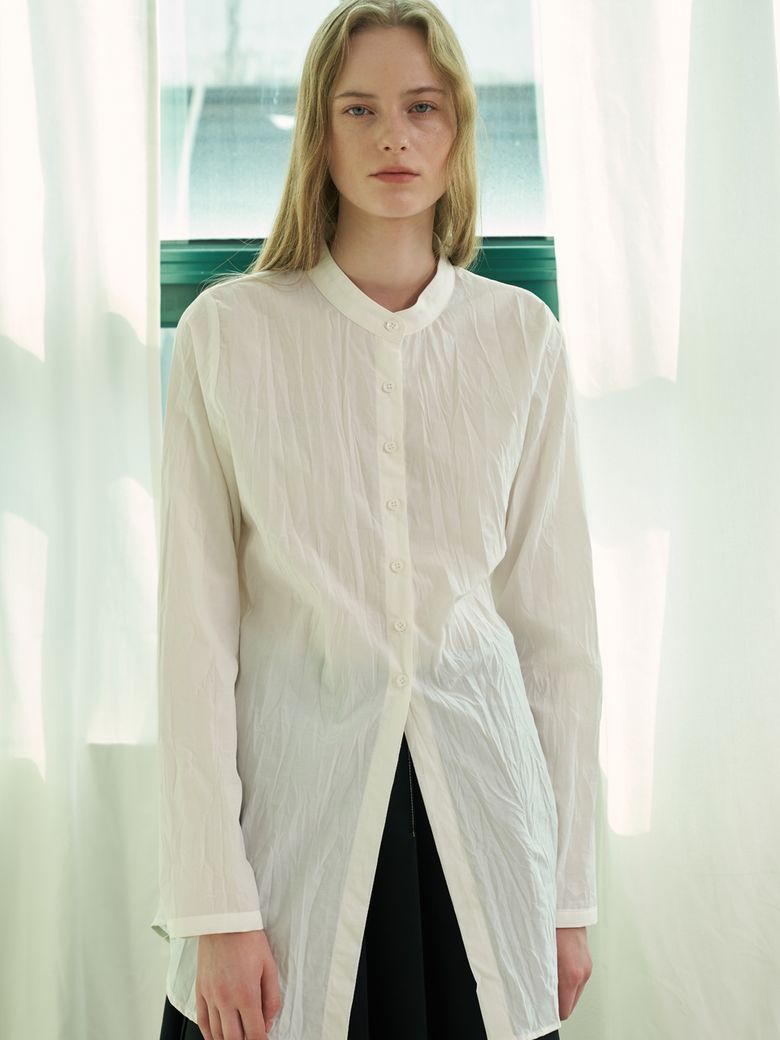 MH11 WRINKLE DRESS SHIRT_WH