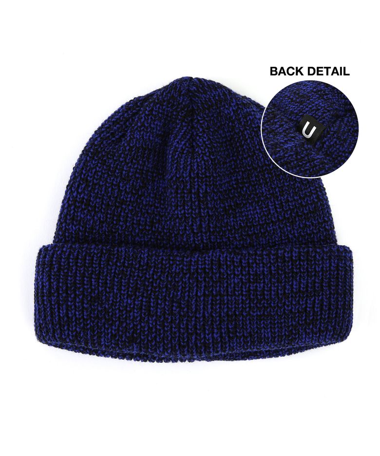 BEANIE / MARINE FIT / U STRAP / BLEND BLUE