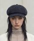 스웨이드 헌팅캡 CASTRO BERET / T SUEDE / H NAVY