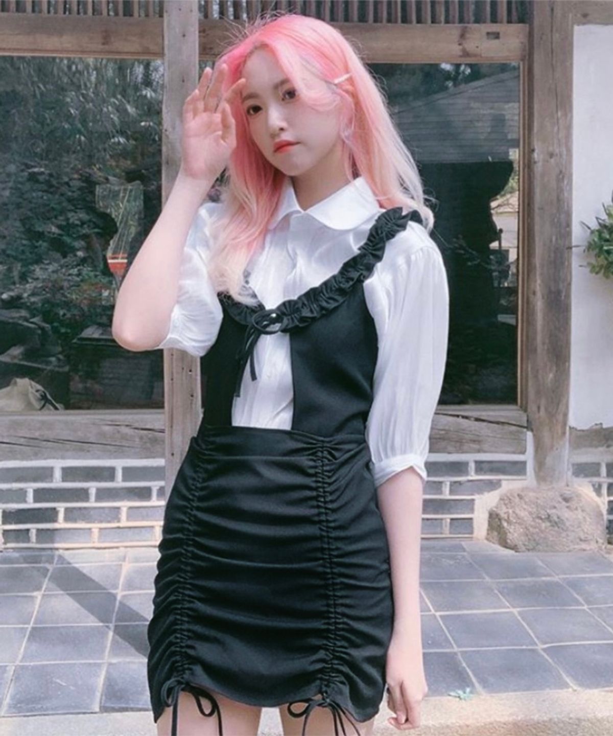 까트린(CATTLINE) 더블스트링 원피스