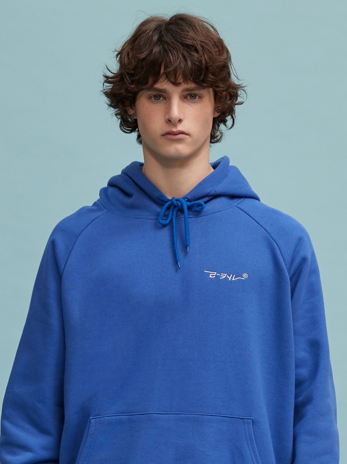 리플레이컨테이너(REPLAY CONTAINER) new RC hoody (cobalt blue)