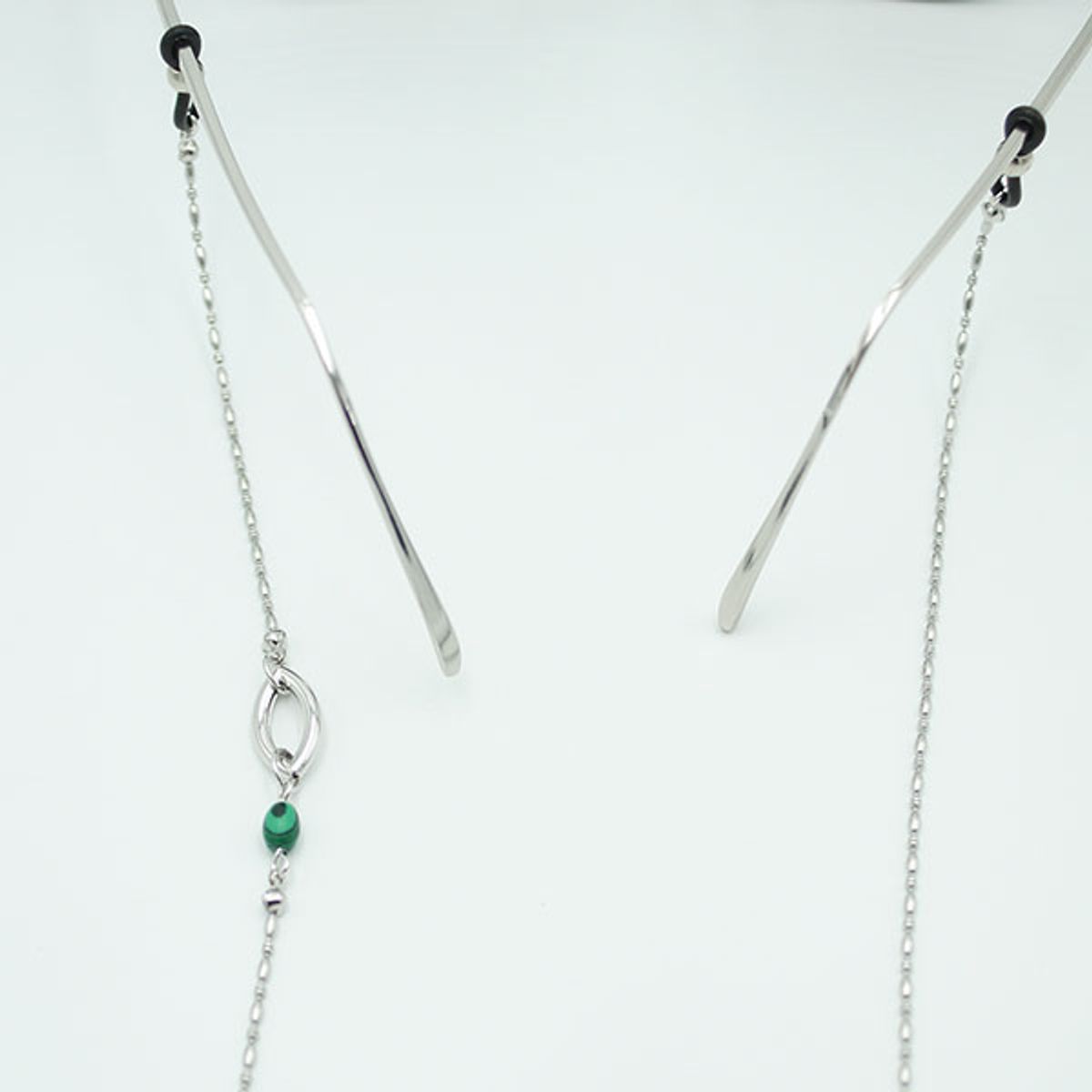 트레쥬(TREAJU) One link gemstone glasses chain