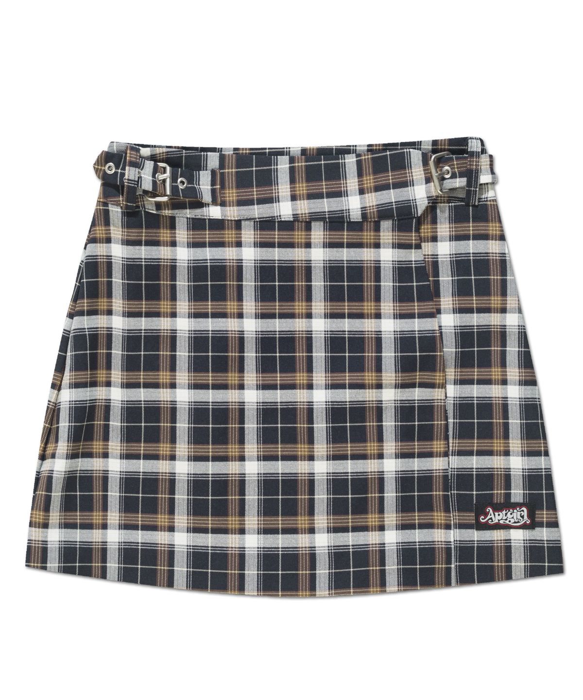 아파트먼트(APARTMENT) (W) ALICE SKIRT- NAVY/MUSTARD
