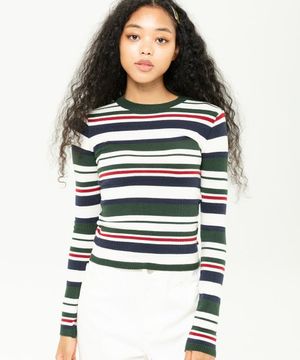 (W) EASY FOR U KNIT - NAVY