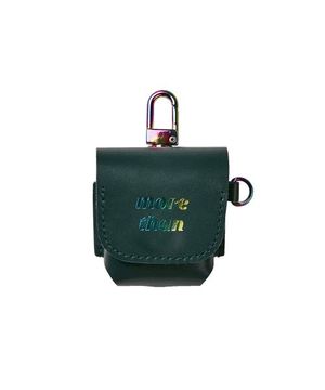 홀로그래픽 에어팟 케이스 레더_미드서머 그린