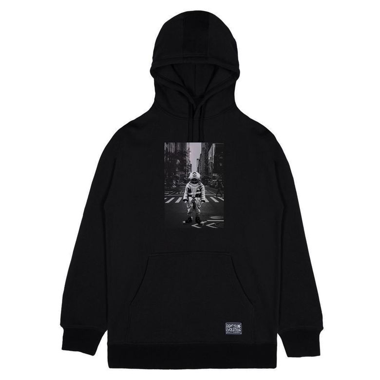 EV 시티 다이버 오버핏 후드