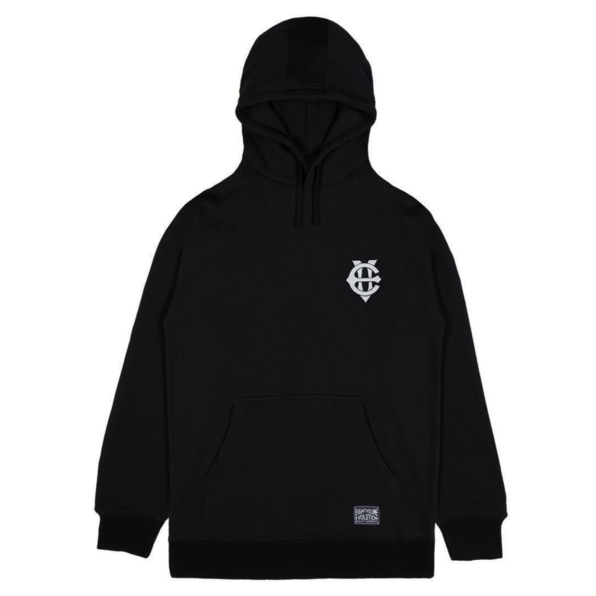 에잇볼륨(EIGHTVOLUME) EV 엠블램 오버핏 후드
