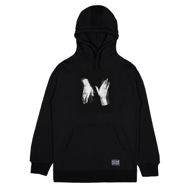 EV 투 핸즈 오버핏 후드