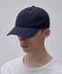 코튼 워시드 볼캡 [네이비]