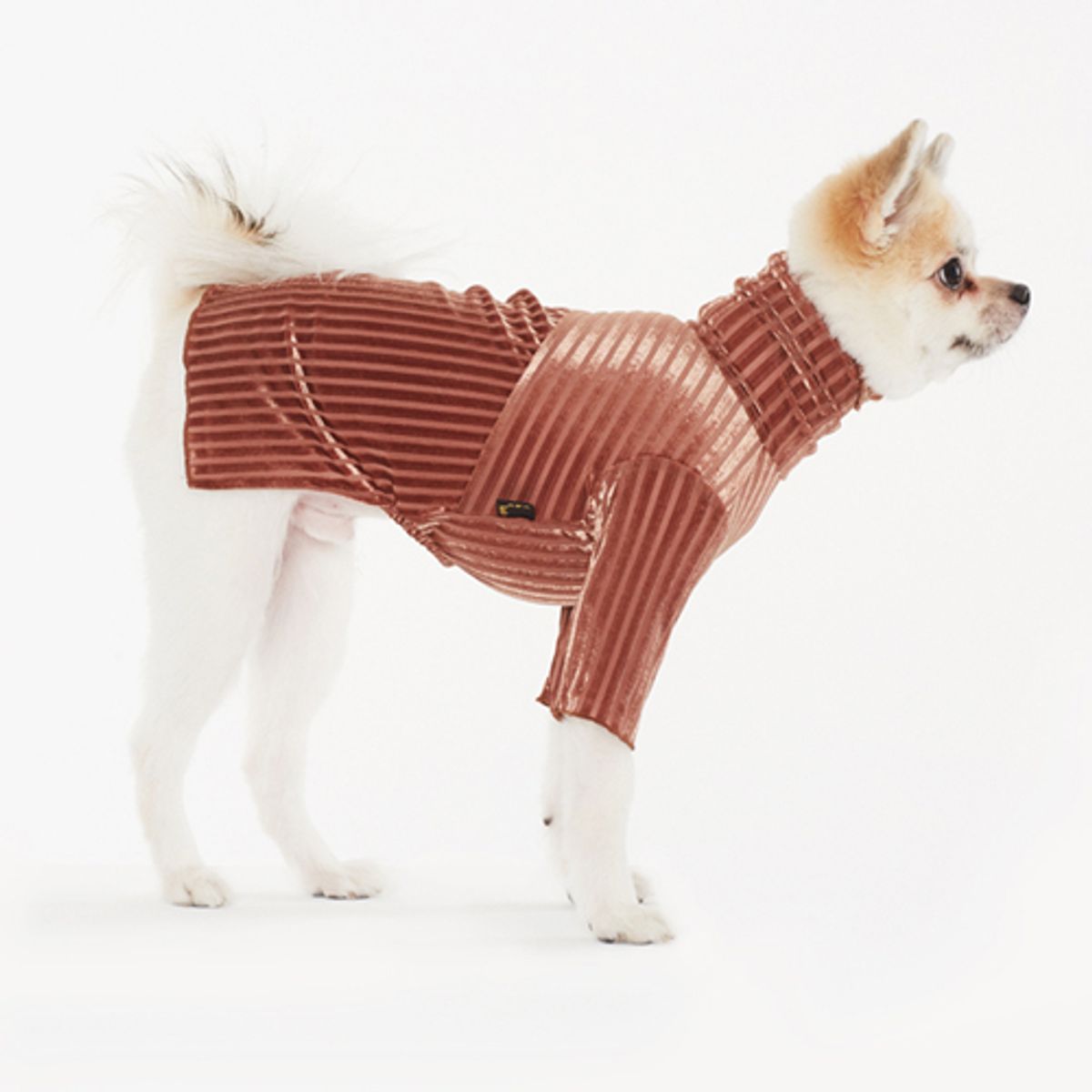 더 루틴(the lutin) 실키 터틀넥_ CAMEL