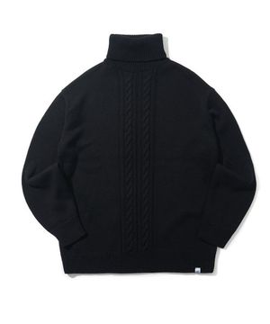 HIGH NECK 니트 black