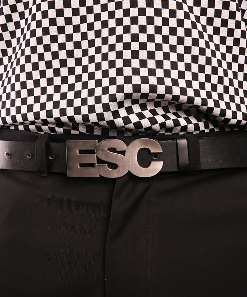 ESC STUDIO（ベルト） MUSINSA公式 | ESC STUDIO ESC leather belt (cowhide)