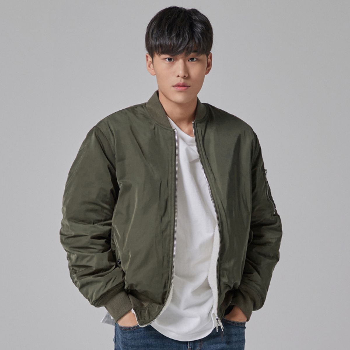 스파오(SPAO) [1163349]리버서블 항공 점퍼_SPJJ94TC26