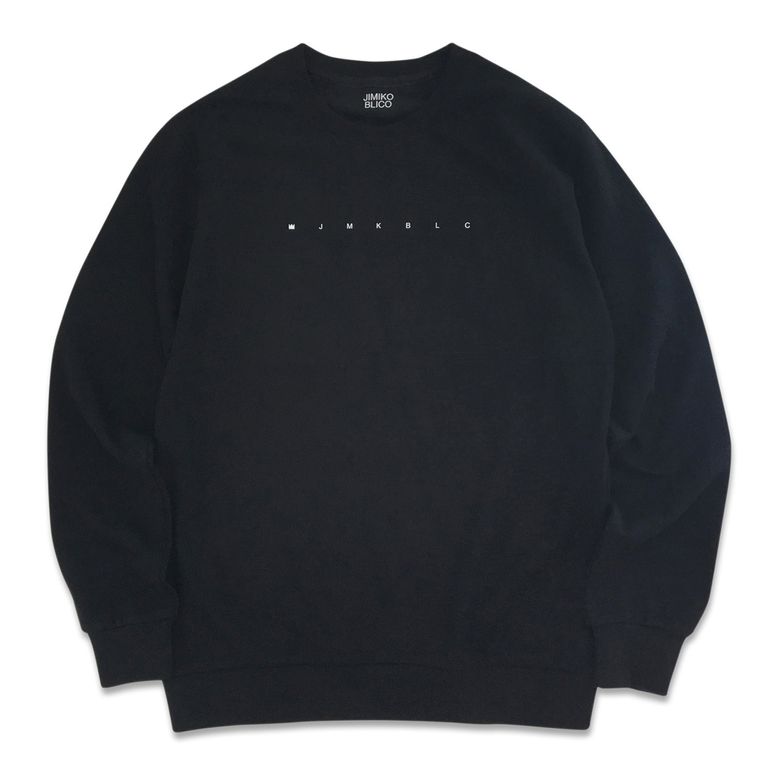 JK  jmkblc mtm black 맨투맨