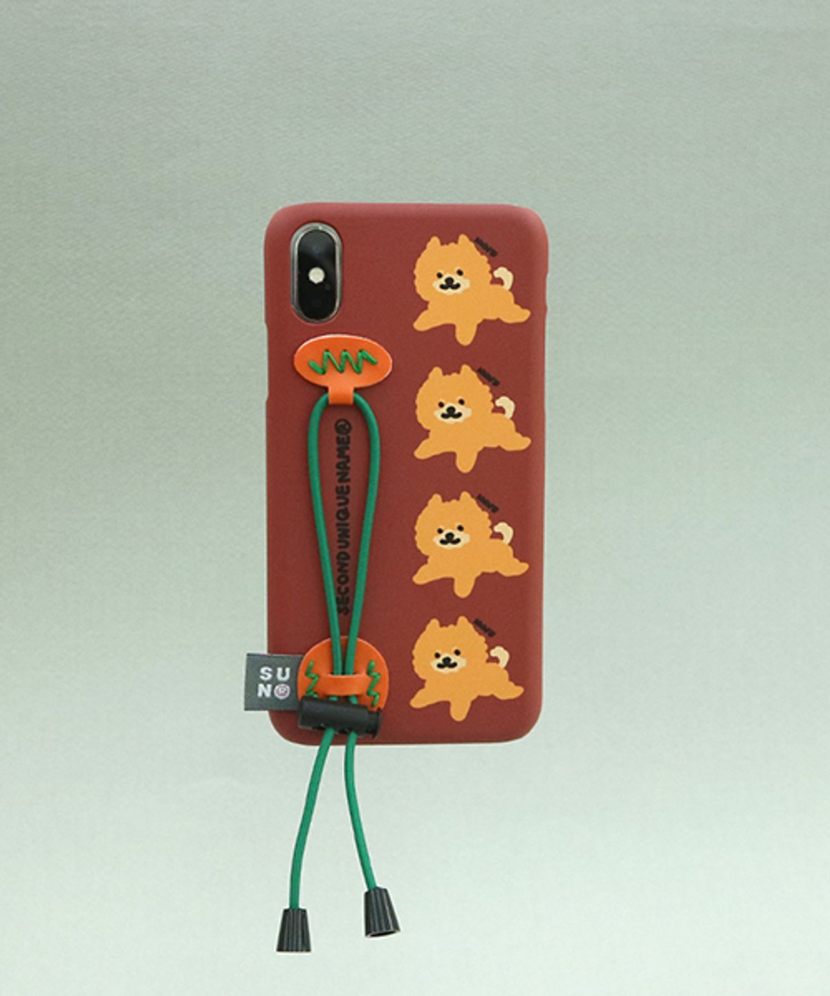 세컨드유니크네임(SECOND UNIQUE NAME) SUN CASE STRING BURGUNDY