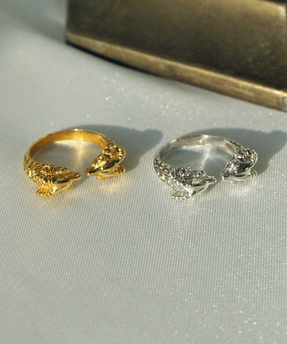 비자르 주얼리(BIZARRE JEWELRY) 더블 고트 반지