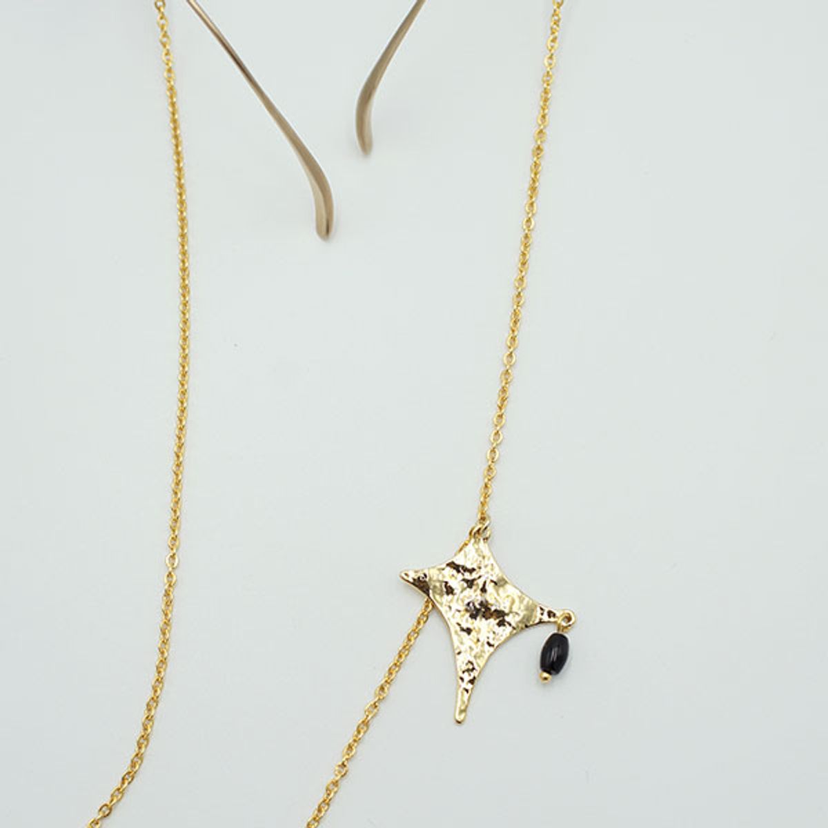 트레쥬(TREAJU) Star mini gemstone glasses chain