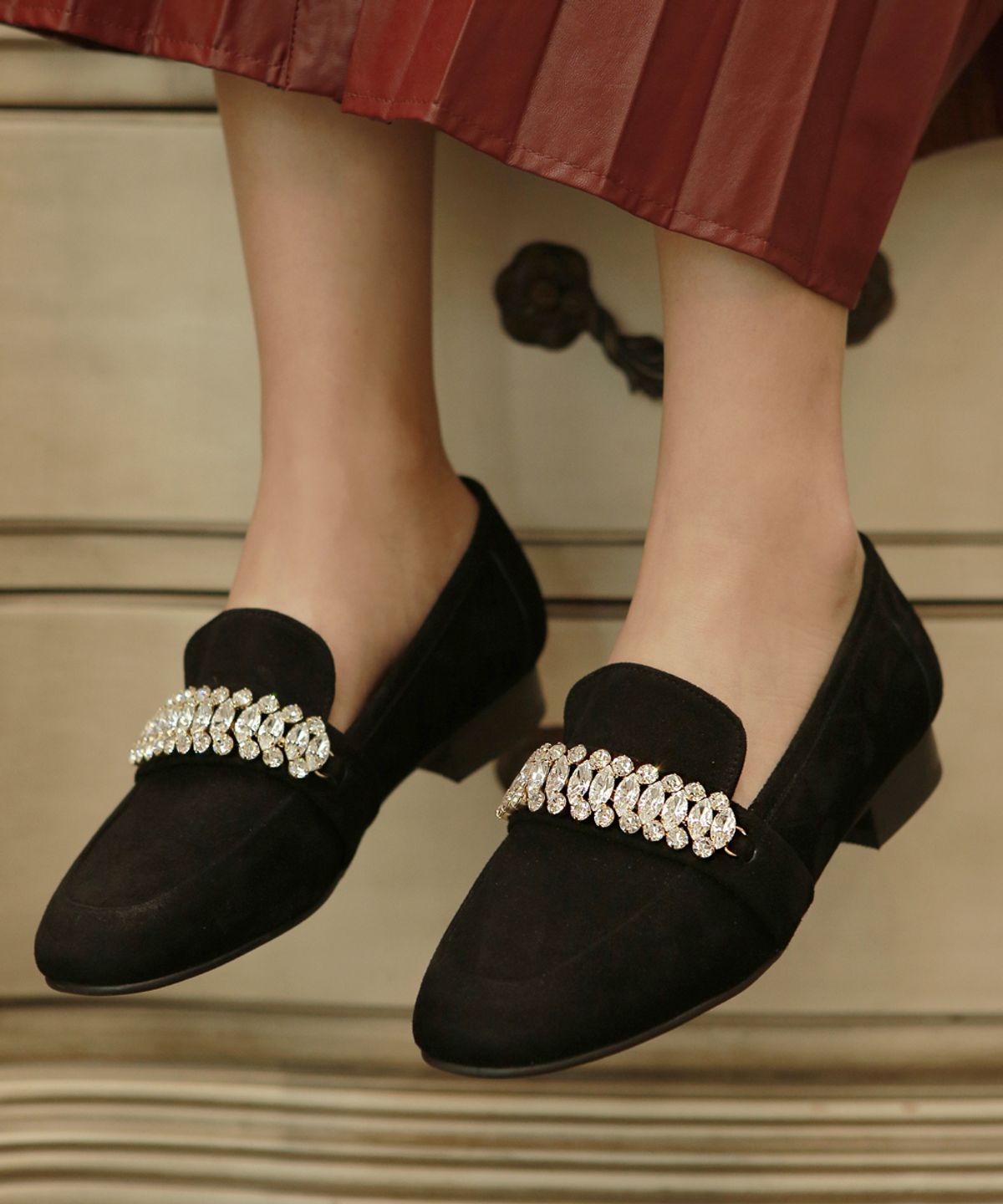 프리플라(FRI FLA) 19B603 black loafer