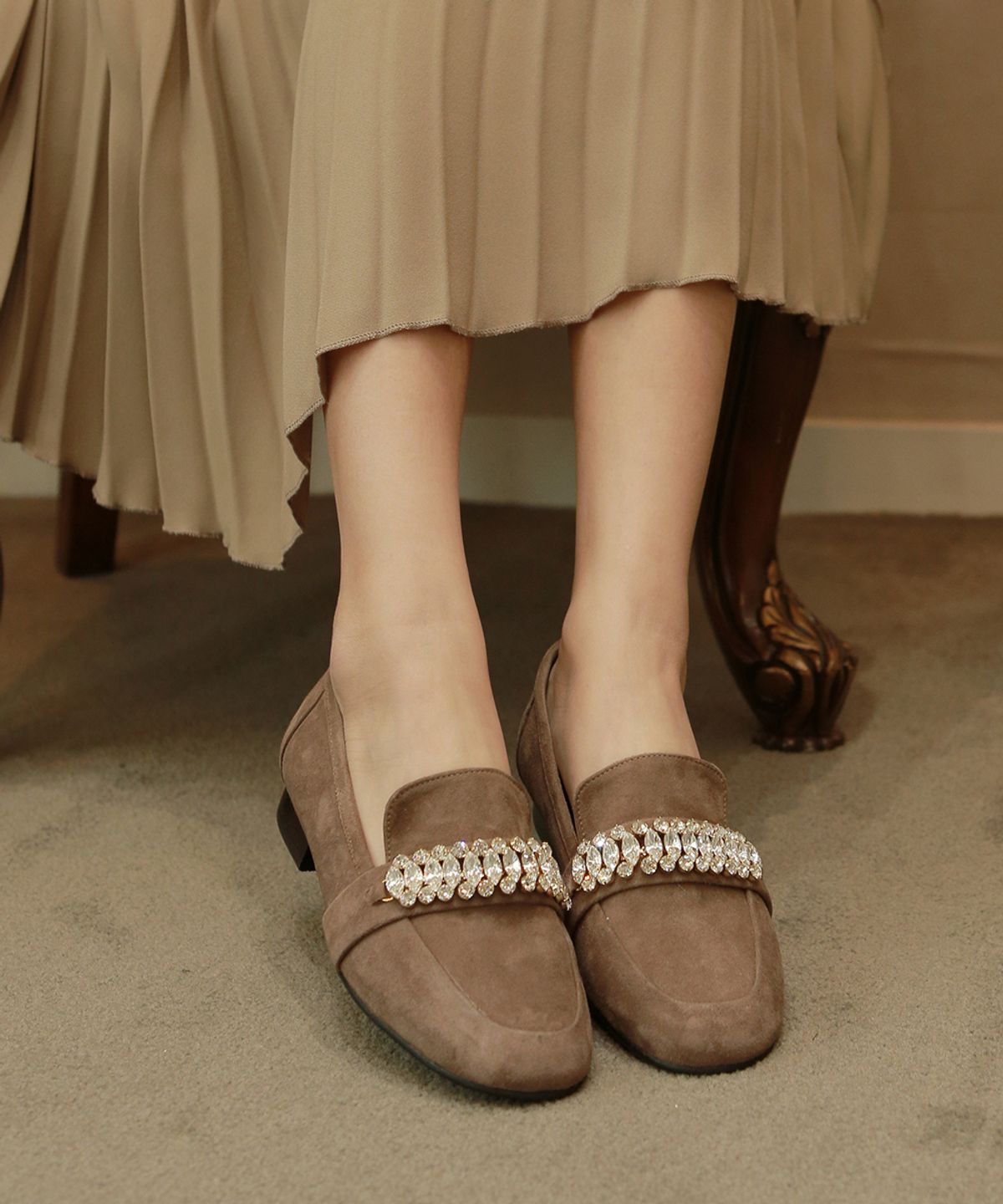 프리플라(FRI FLA) 19B603 cocoa loafer