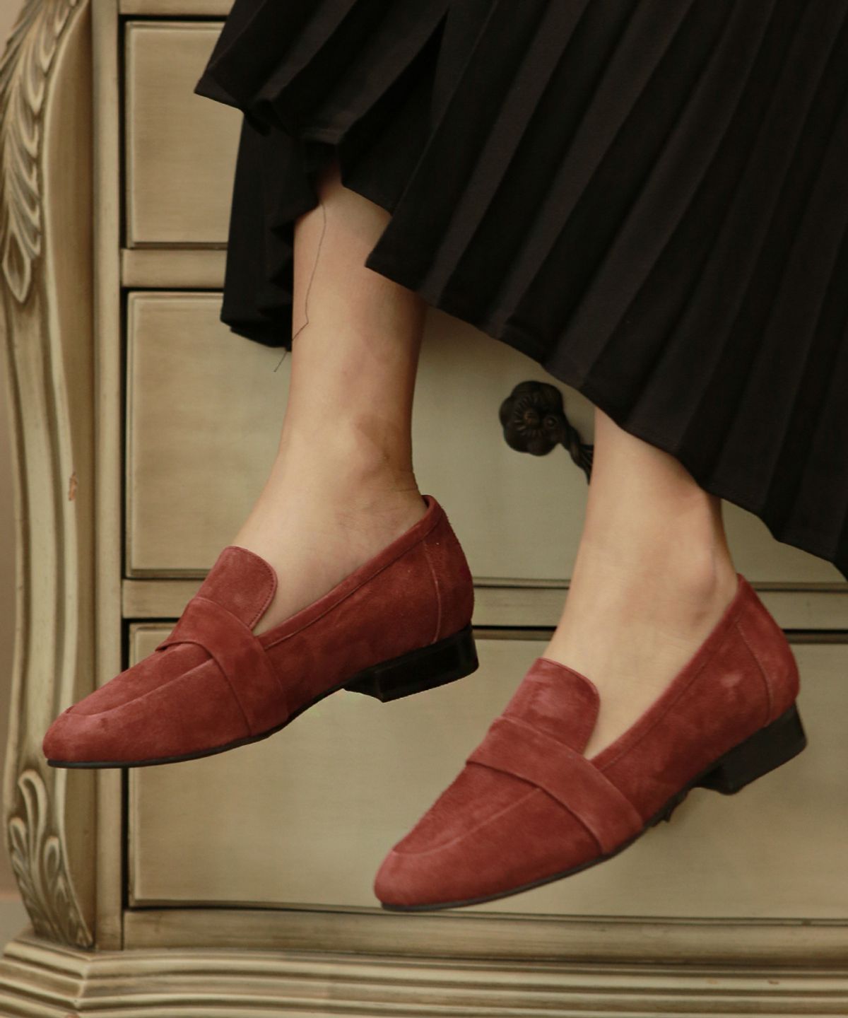프리플라(FRI FLA) 19B604 wine loafer