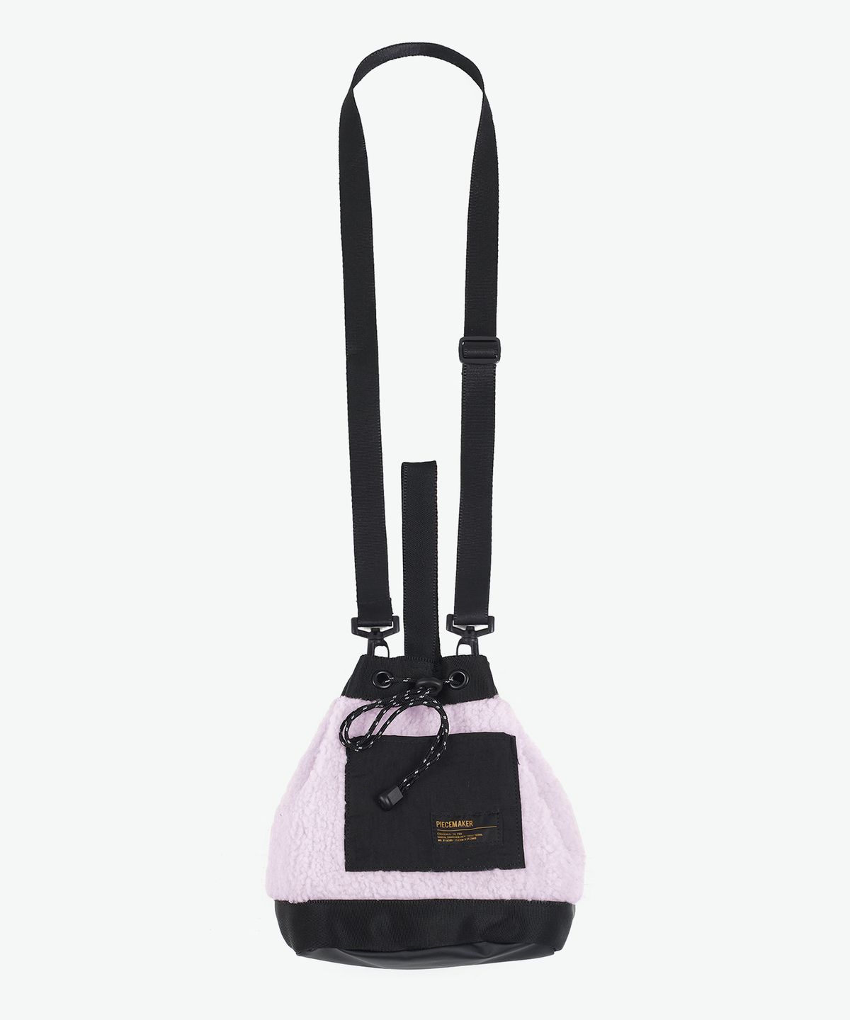피스메이커(PIECE MAKER) FLEECE BUCKET BAG (PURPLE)