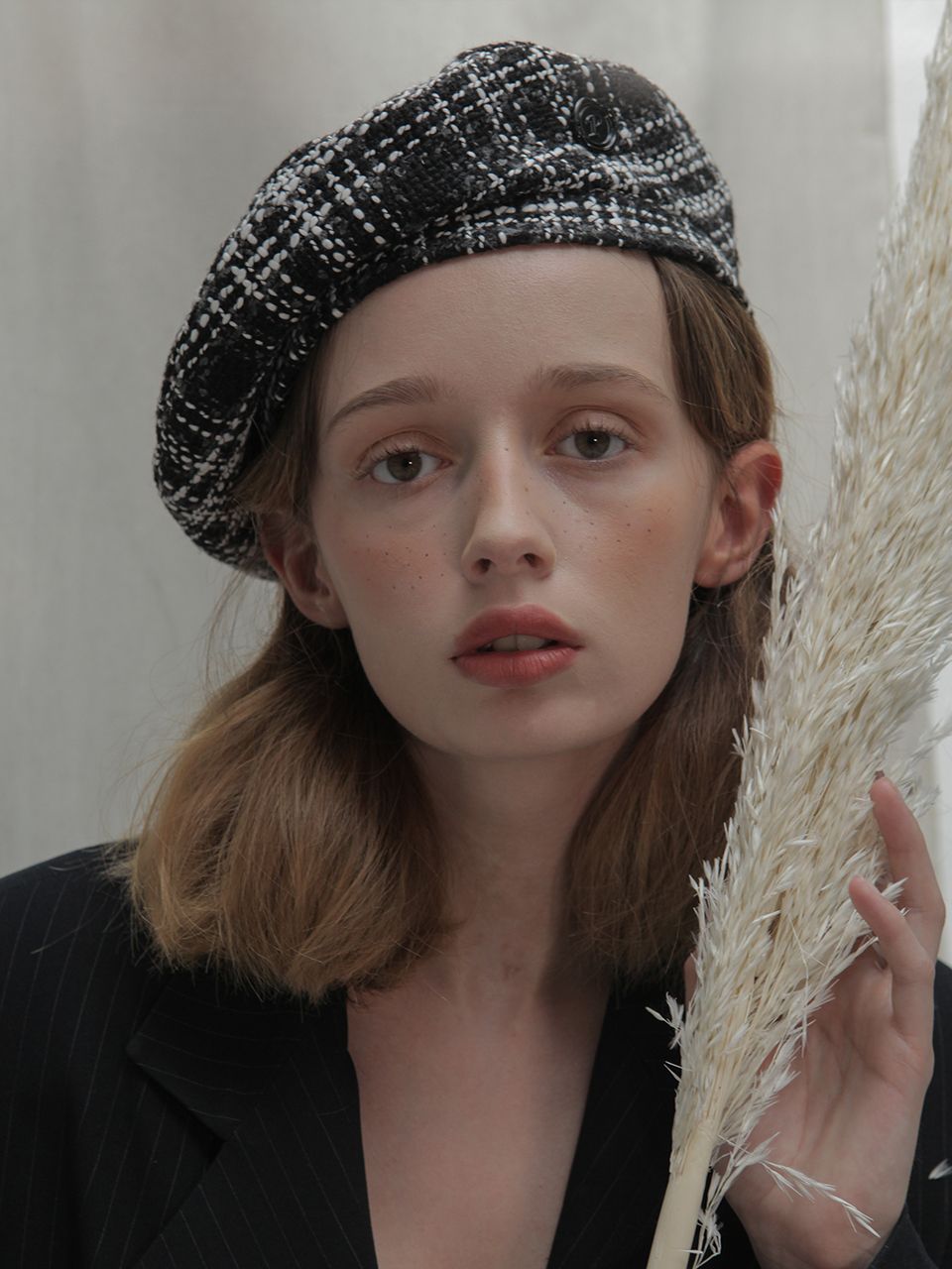 RUBAN NOUVELLE MARGOT HAT IN BLACK source detail 19