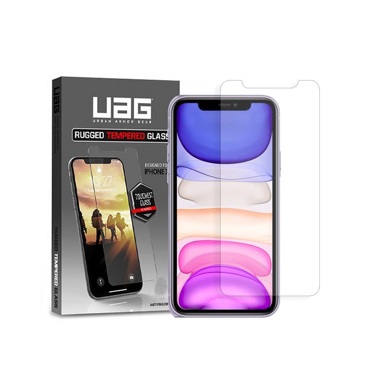 유에이지(UAG) 아이폰11/XR 강화유리