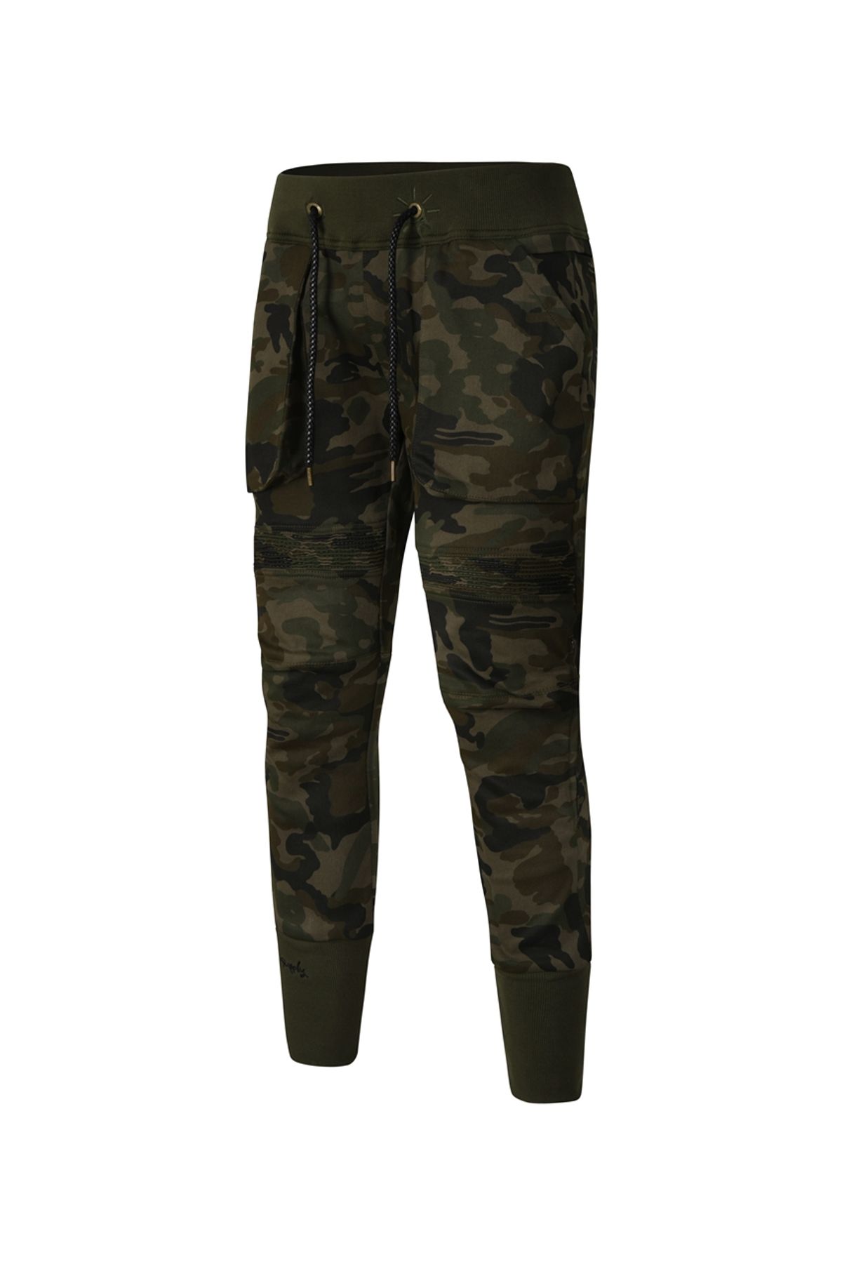 모빈스알(MOVINS.R) (카키카모)AURA RELAXED DENIM PANTS